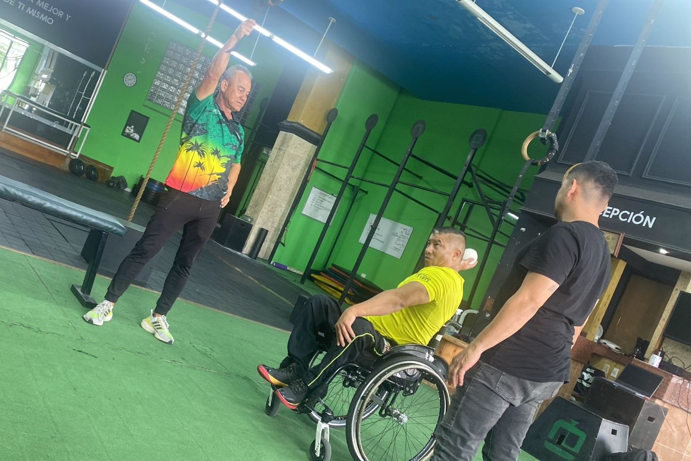 INDEPORTES HACE ACOMPAÑAMIENTO Y SEGUIMIENTO A LOS ENTRENAMIENTOS DE PARATLETAS QUINDIANOS